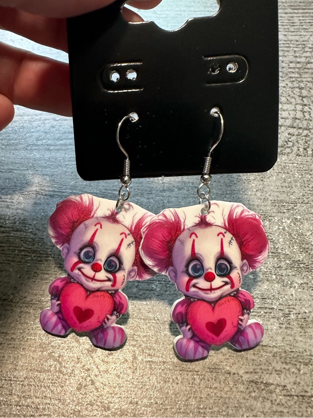 IT Clown Cartoon Earrings New